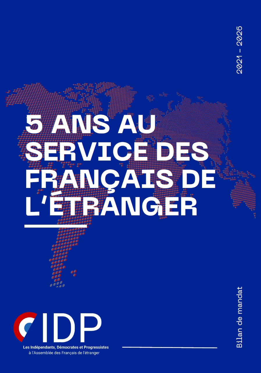 Rapport de fin de mandature IDP AFE 2021-2026