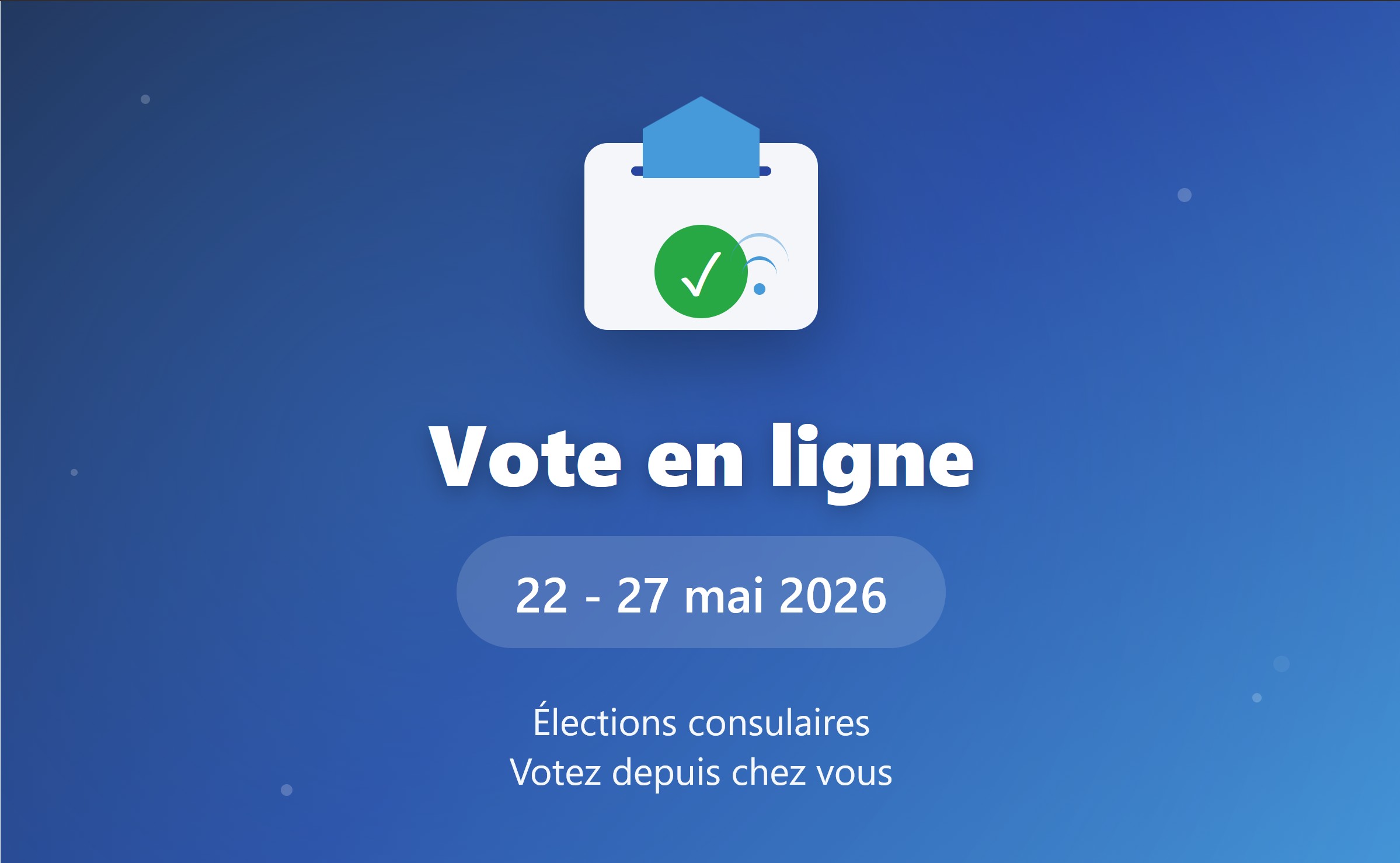 Vote en ligne